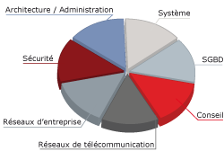 Architecture / Administration, Sécurité, Réseaux de télécommunication, Réseaux d’entreprise , Conseil, SGBD, Système